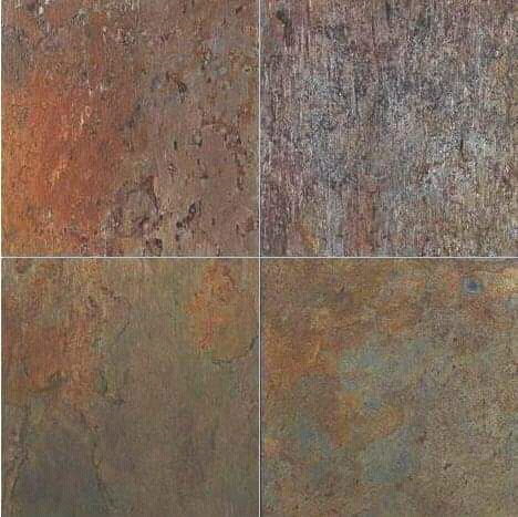 Natural Textured Machine Cut Kund Multi Rustic Slate Stone