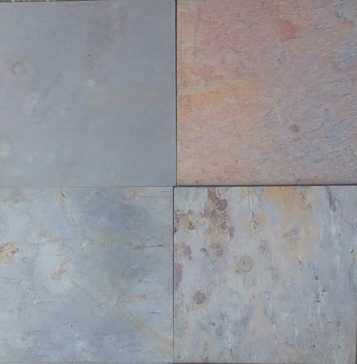 Natural Textured Machine Cut Jack Multi Rustic Slate Stone
