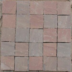 Rough Textured Handcut Brown Cobble SandStone