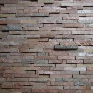 Copper Natural Slate Stone Wall Cladding