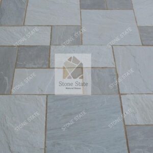 Kandla Grey Sandstone Natural Textured Multi Size Hand Cut Paving