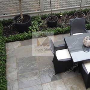 Kandla Grey Sandstone Natural Textured Outdoor Flooring