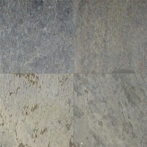 Natural Textured Machine Cut Silver Shine Quartzite Stone