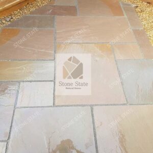 Autumn Brown Sandstone Natural Textured Landscape Flooring