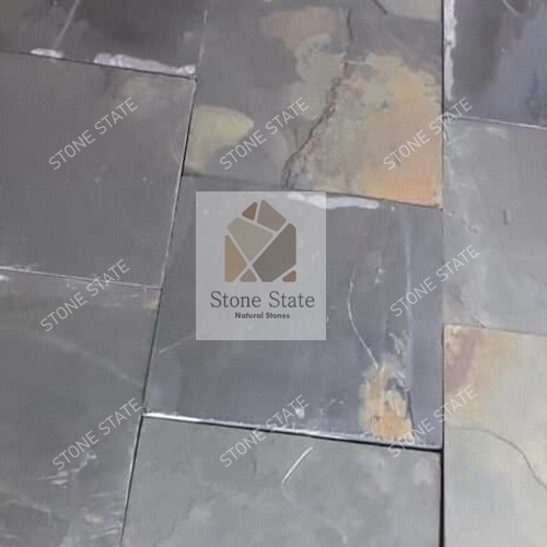 Black Multi Rustic Natural Slate Stone - Image 4