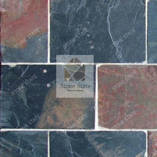 Black Multi Rustic Natural Slate Stone - Image 3