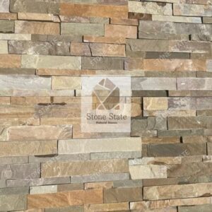 Buff Sandstone Mosaic Wall Cladding