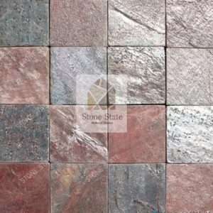 Copper Metallic Natural Quartzite Stone