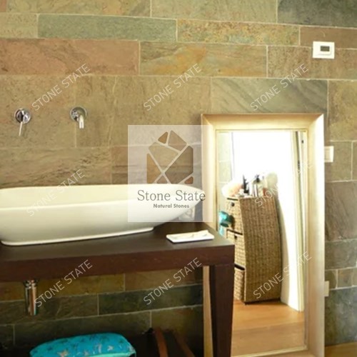 Copper Metallic Natural Quartzite Stone - Image 5