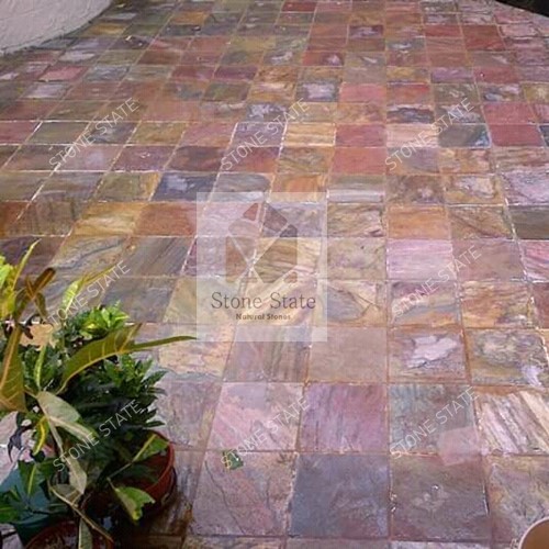 Copper Metallic Natural Quartzite Stone - Image 8