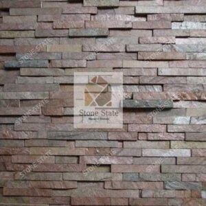 Copper Quartzite Natural Stone Wall Cladding Panel