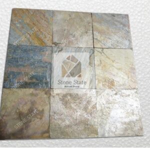 D Green Natural Quartzite Stone