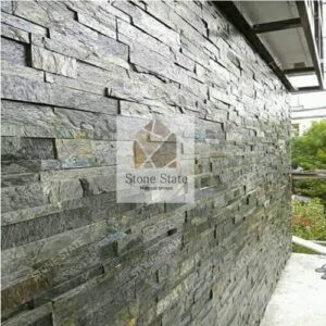 Deoli Green Quartzite Natural Stone Mosaic Exterior Wall Cladding