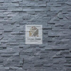 Jak Black Slate Stone Mosaic Wall Cladding