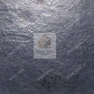 Kadappa Black Natural Lime Stone Leather Finish Machine Cut Slab