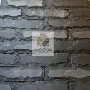 Kadappa Black Rock Face Lime Stone Cladding