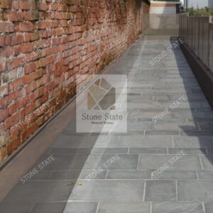 Kandla Grey Sandstone Natural Textured Walkway Flooring Stone