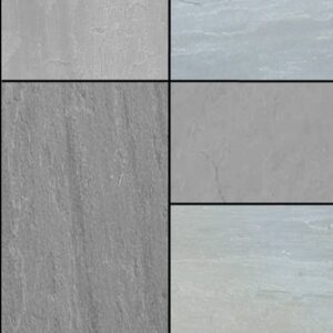 Kharera Grey Sandstone Natural Rough Textured Machine Cut
