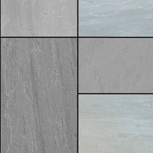 Kharera Grey Sandstone Natural Rough Textured Machine Cut - Image 2