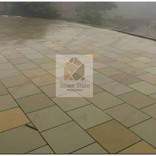 Lime Yellow Natural Stone Honed Matt Finish - Image 5