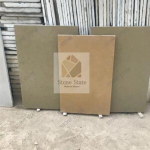 Yellow Lime Stone Natural Surface Pool Deck Flooring