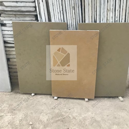 Lime Yellow Natural Stone Polished Finish Calibrated - Image 3