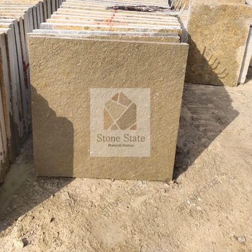 Lime Yellow Natural Rough Finish Stone - Image 5
