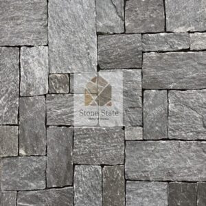 Monsoon Black Natural Sandstone Castle Stone Wall Cladding