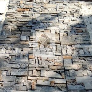 Navy Grey Sandstone Ledge Wall Cladding