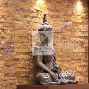 Rainbow Sandstone Mosaic Wall Cladding