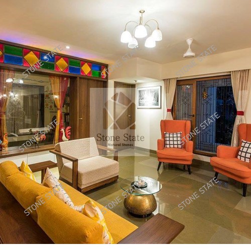 Lime Yellow Natural Stone Polished Finish Calibrated - Image 6