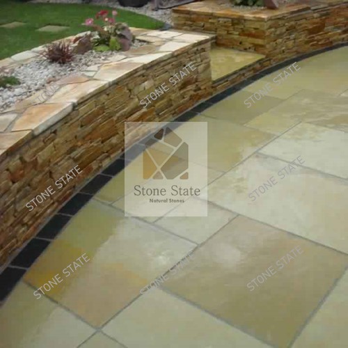 Lime Yellow Natural Stone Honed Matt Finish - Image 7